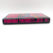 Into The Darkness Hardcover Barbara Michaels 1990 Antique Jewelry Ghosts Copy 1 3