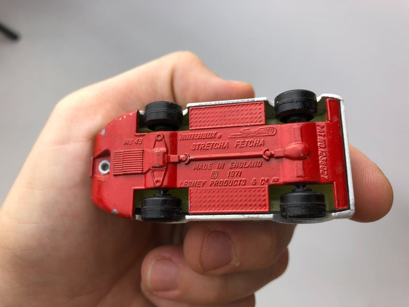 Matchbox Stretcha Fetcha Superfast Ambulance Diecast Made in England 1971 7