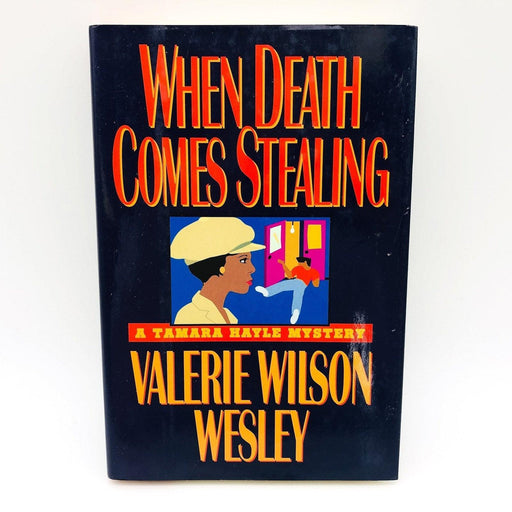 When Death Comes Stealing Hardcover Valerie Wilson Wesley 1994 Female PI Cops 1