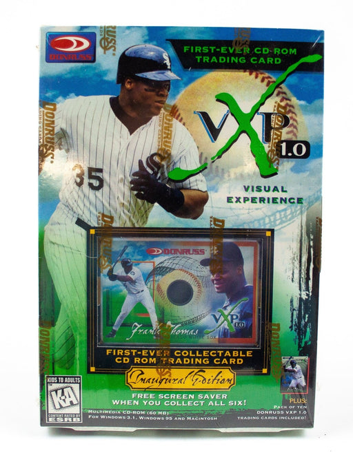 Donruss: VxP 1.0 CD Rom Trading Card - Frank Thomas White Sox 1997 | NEW SEALED 1