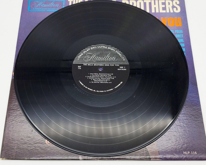 The Mills Brothers Sing For You 33 RPM LP Record Hamilton 1964 HLP 12116 5