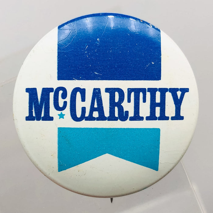 McCarthy Button Pin 1.31" Vintage Political Campaign US Senator Eugene E. Horn 4