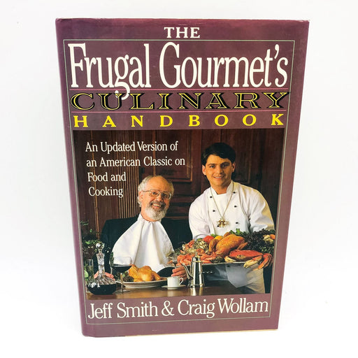 The Frugal Gourmet's Culinary Handbook HC Jeff Smith 1991 Dictionary 1st Edition 1