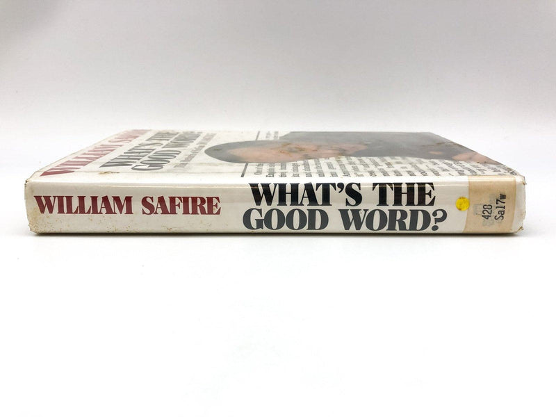 What's The Good Word William Safire 1982 Times Books HC 1st Ed/Print EX Library 3