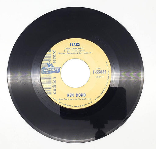 Ken Dodd Tears For Souvenirs 45 RPM Single Record Liberty 1965 55835 1