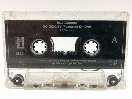 No Diggity BLACKStreet Cassette Single Interscope Records 1996 NO CASE 1