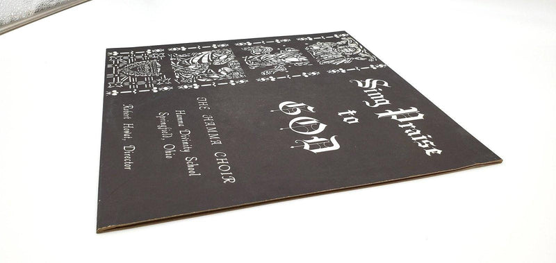 The Hamma Choir Springfield Ohio Sing Praise To God 33 RPM LP Record WFB 479-1 4