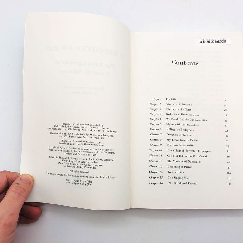 A Daughter Of Isis Paperback Nawal El Saadawi 1999 Arab Feminist Writer Memoir 7