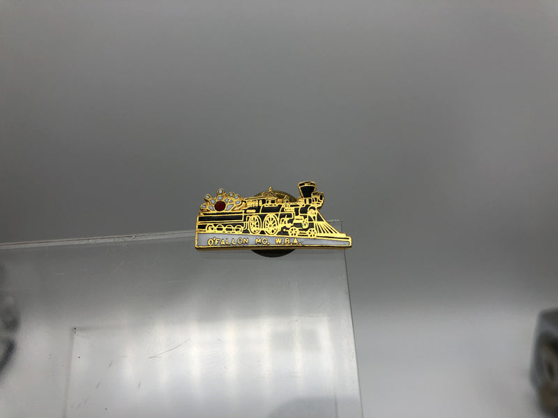 Womens Bowling Association Lapel Pin Pinback WBA O'Fallon MO Train Locamotive