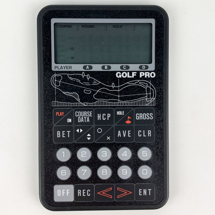 Carl Golf Pro GP-7200 Handheld Stat Shot Tracking Device Tracker Vintage