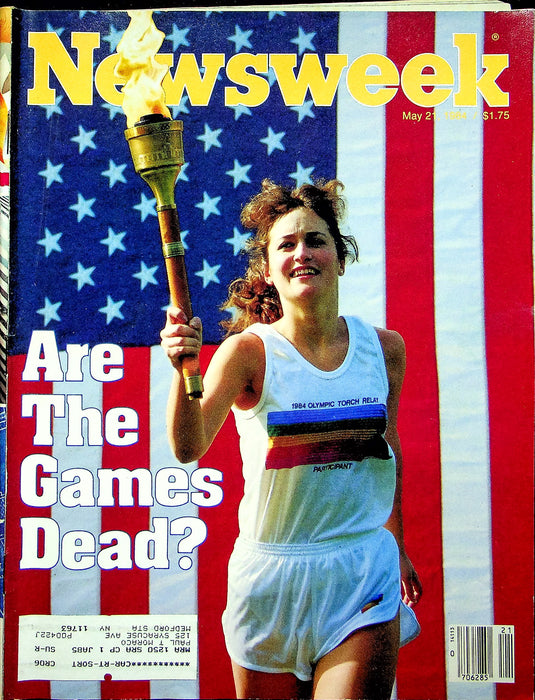 Newsweek Magazine May 21 1984 Russia Leaves Olympics Regan El Salvador Aid War