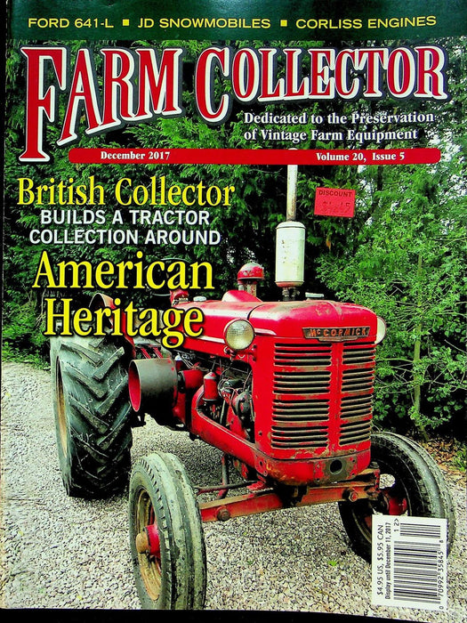 Farm Collector Magazine December 2017 Vol 20 # 5 Ford 641-L