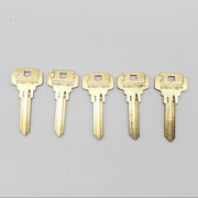 5x Dexter 62-B3 Key Blanks 6 Pin USA Made Vintage Tarnished NOS 3