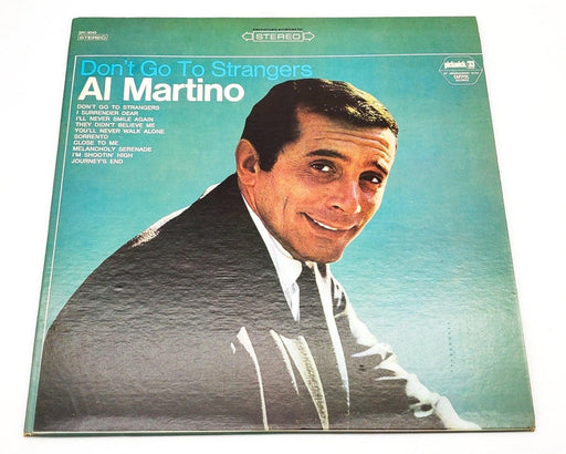 Al Martino Don't Go To Strangers 33 RPM LP Record Pickwick 1
