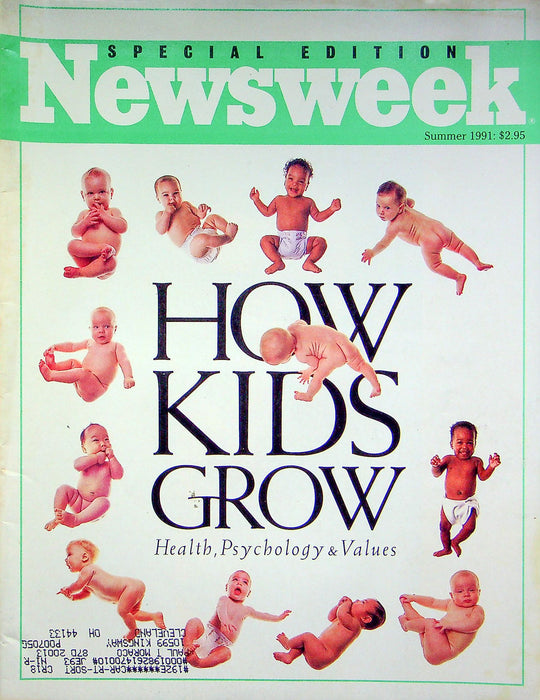 Newsweek Magazine Summer 1991 Children 1990s Health Psychology Values Special