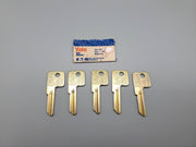 5x Yale EN8 Key Blanks GD Keyway Nickel Silver 5 Pin NOS 3