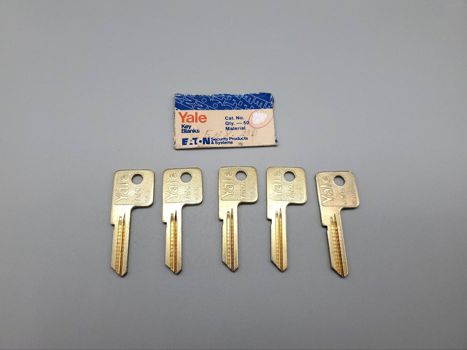 5x Yale EN8 Key Blanks GD Keyway Nickel Silver 5 Pin NOS 3