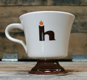 Motor Inn Coffee Mug Pedestal Hospitality Restaurant Ware Shenango Interpace 2