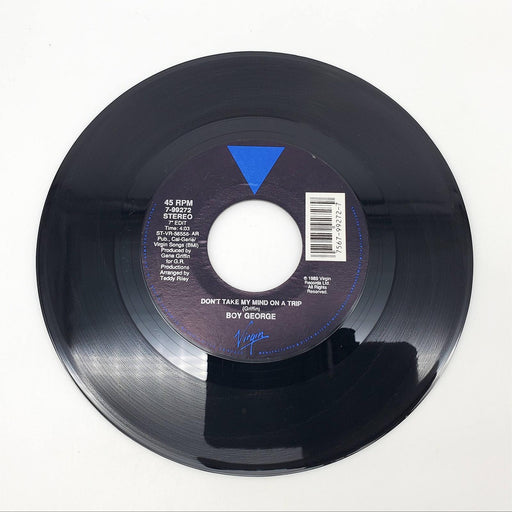 Boy George Don't Take My Mind On A Trip Single Record Virgin 1989 7-99272 1