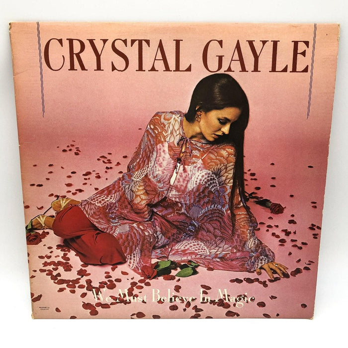 Crystal Gayle We Must Believe in Magic Record 33 RPM LP UA-LA771-G United 1977 8