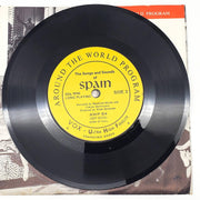 Francine Manes The Songs and Sounds of Spain 33 RPM Single Record VOX AWP 64 3
