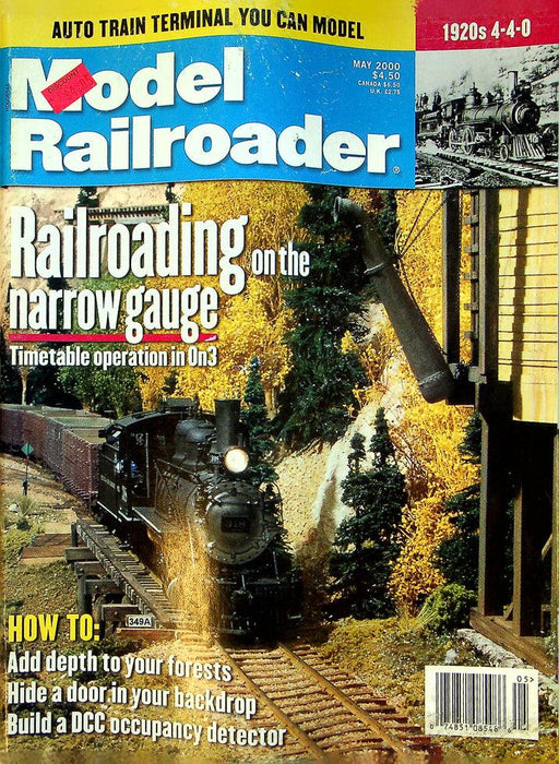 Model Railroader Magazine May 2000 Vol 67 No 5 Railroading On The Narrow Gauge