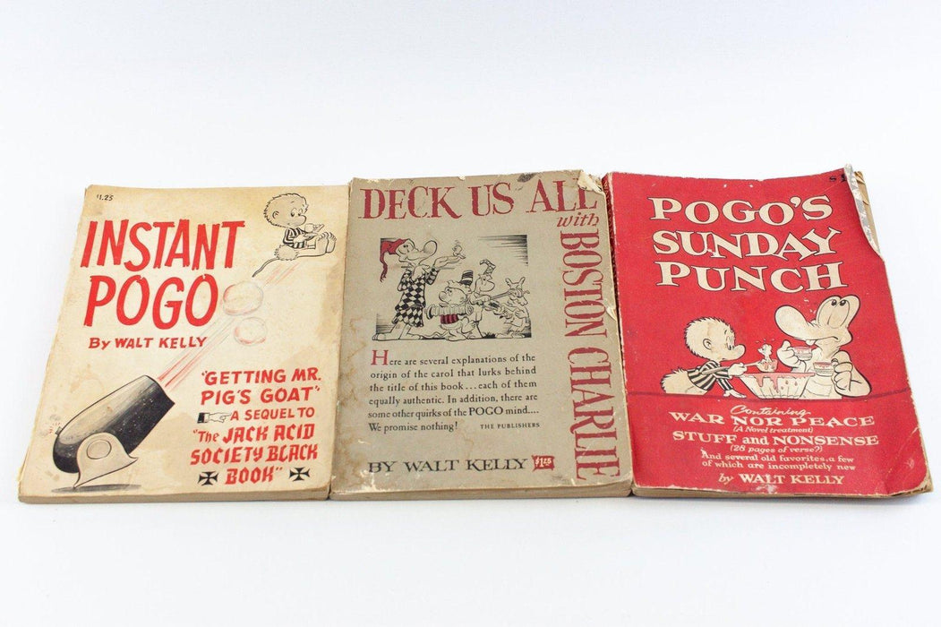 Pogo Compilation Books: Sunday Punch, Instant Pogo & Deck Us All - Paperback 1