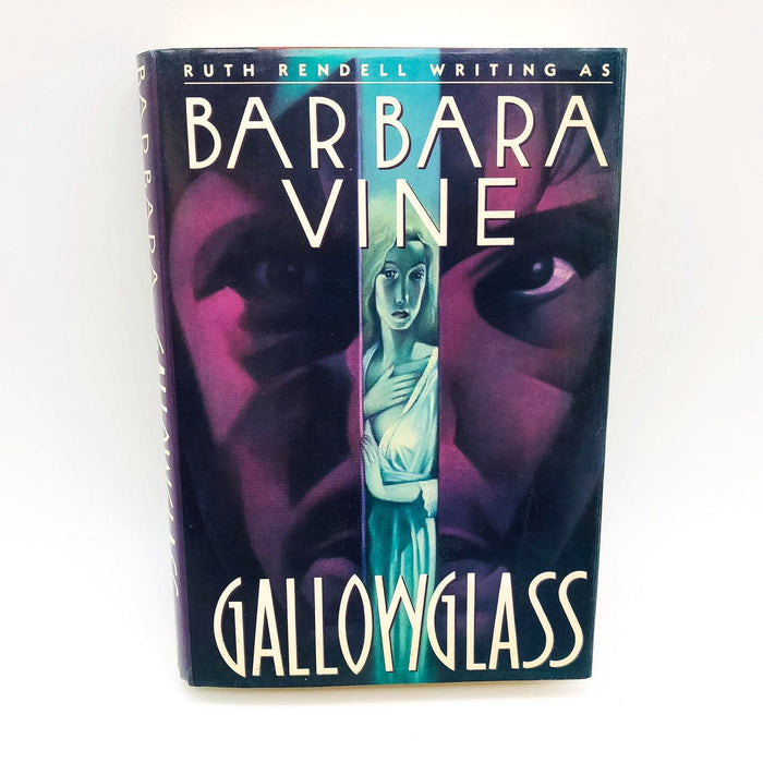 Gallow Glass Hardcover Barbara Vine 1990 1st Edition Friendship Men Kidnapping 1