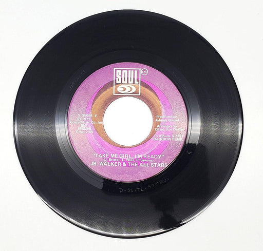 Junior Walker & The All Stars Take Me Girl I'm Ready 45 Single Record Soul 1971 1