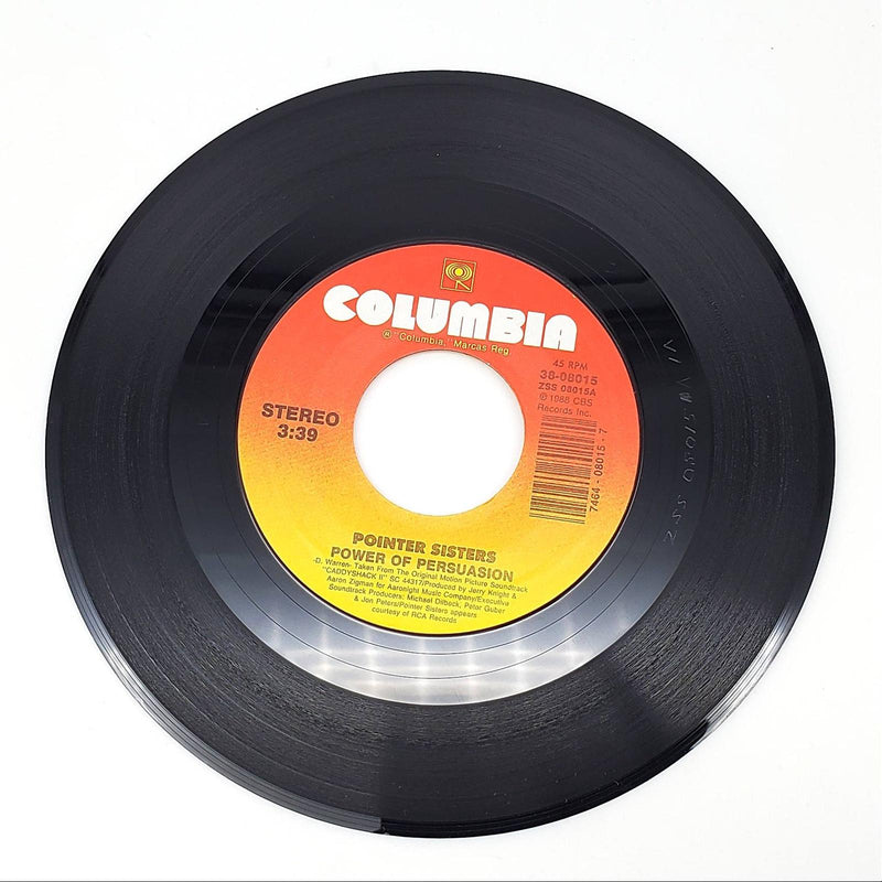 Pointer Sisters Power Of Persuasion Single Record Columbia 1988 38-08015 3