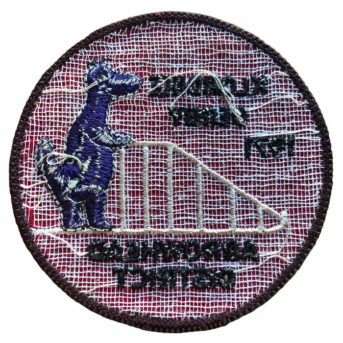 Boy Scouts Klondike Derby Patch Insignia 1971 Arrowhead District Vintage BSA 3