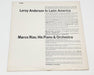 Marco Rizo Leroy Anderson In Latin America 33 RPM LP Record Forum 1959 F 9039 2