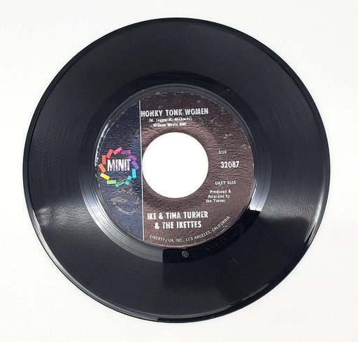 Ike & Tina Turner Honky Tonk Women 45 RPM Single Record Minit 1970 32087 1