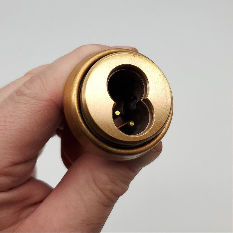 Arrow Mortise Cylinder Housing 16 CR-27 Satin Bronze US10 002 CAM NOS