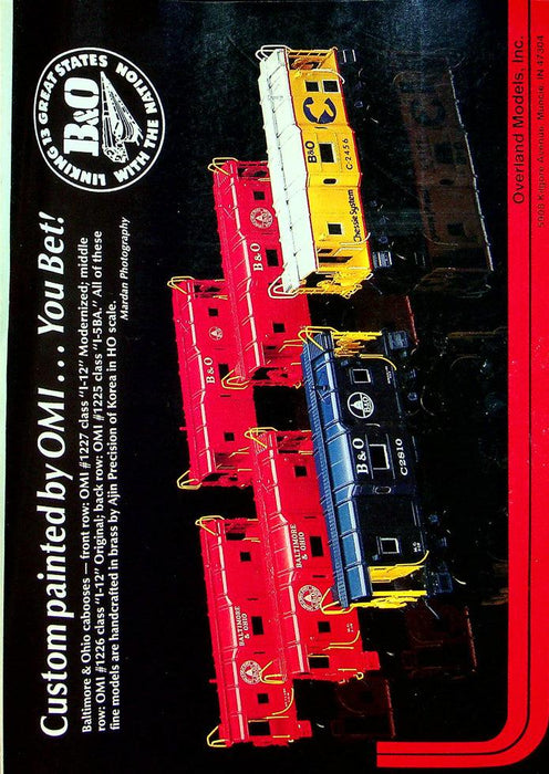 Railroad Model Craftsman Magazine February 1990 Vol 58 No 9 Pennsylvania R.R.