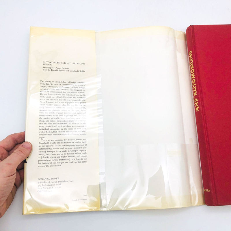 Automobiles And Automobiling Hardcover Pierre Dumont 1965 1st Edit Ami Guichard 6
