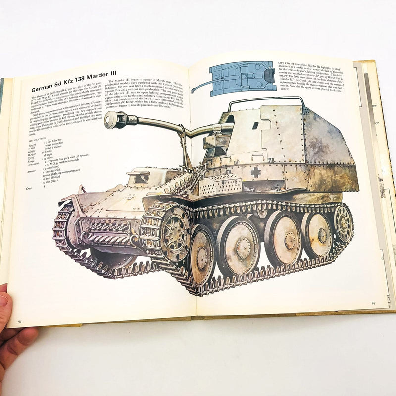 Artillery Hardcover Curt Johnson 1975 Big Guns Go To War WW1 WW2 1st Edition 10