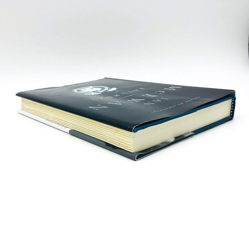 Saturday Hardcover Ian McEwan 2005 Middle Aged Men Iraq War Protest Road Rage 5