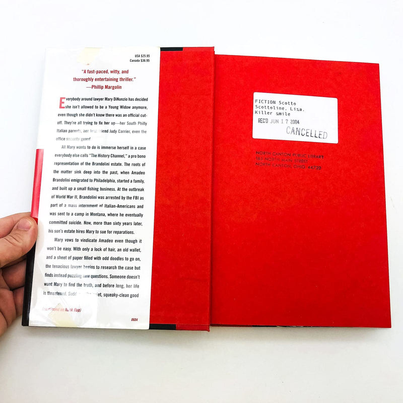 Killer Smile Hardcover Lisa Scottoline 2004 1st Edition Lawyer WW2 Suicide 6