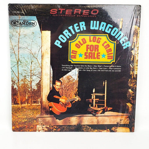 Porter Wagoner An Old Log Cabin For Sale Record 33 RPM LP CAS-861 e RCA 1965 1