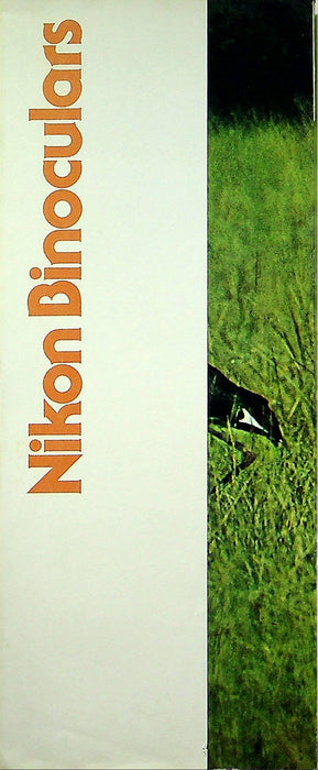 1976 Nikon 3x Theatre & Sports Binoculars Brochure Ultra-Compact