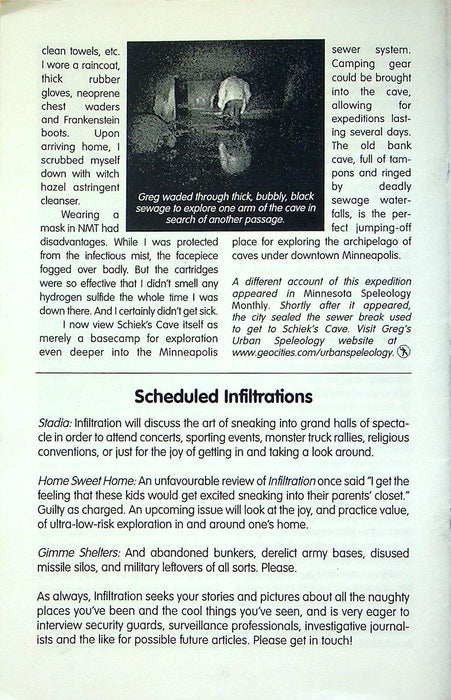 Infiltration Magazine 2003 Issue 20 Twin Cities Spectacular 3