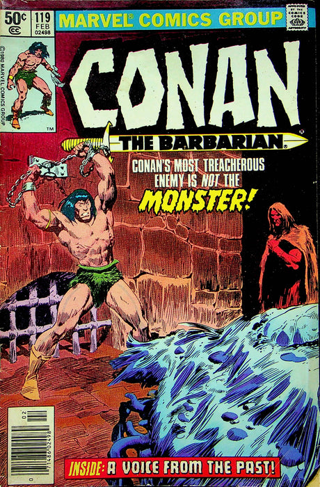 Conan The Barbarian Magazine February 1981 Vol 1 No 119 Voice From the Past