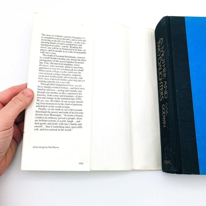 A Mother And Two Daughters Hardcover Gail Godwin 1982 Trauma 1970s 2nd Printing 6