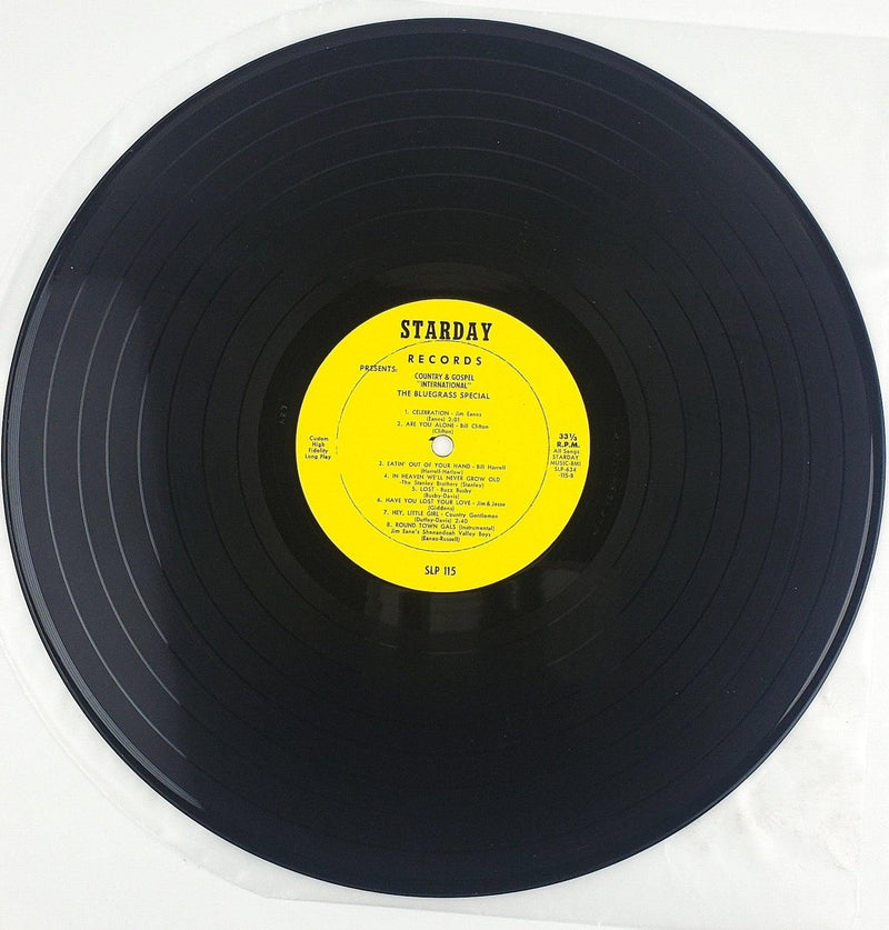 The Bluegrass Special 16 Song Hits By Top Artists Record 33 RPM LP Starday 1960 2