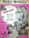 Sheet Music Make Believe Oscar Hammerstein 2nd Jerome Kern Show Boat Musical 1