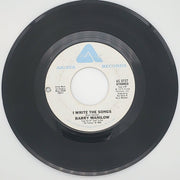 Barry Manilow I Write The Songs Record 45 RPM Single AS 0157 Arista 1975 1