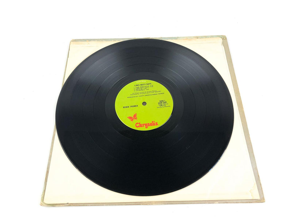 Robin Trower Long Misty Days Record 33 RPM LP CHR-1107 Chrysalis Records 1976 8