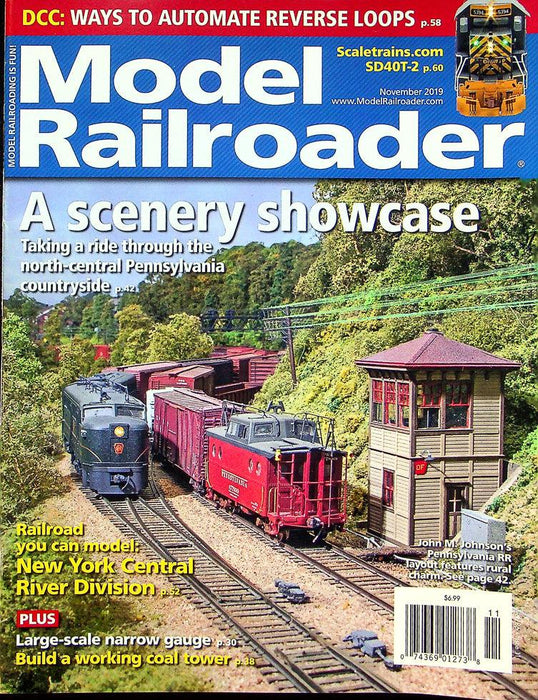 Model Railroader Magazine November 2019 Vol 86 No 11 A Scenery Showcase