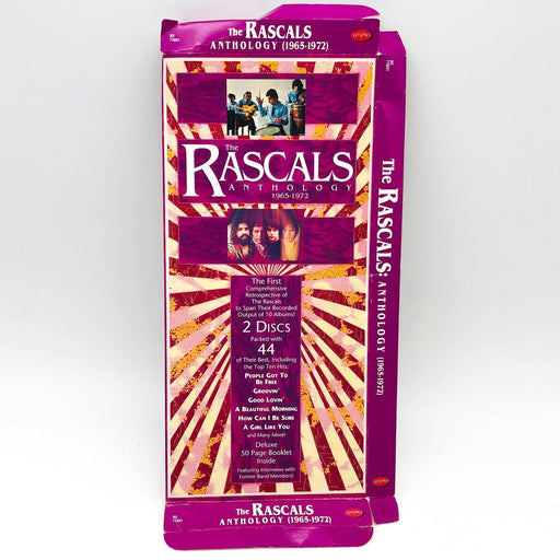 The Rascals Anthology 1965-1972 Music CD Long Box Lonbox Collectible Empy No CDs 1